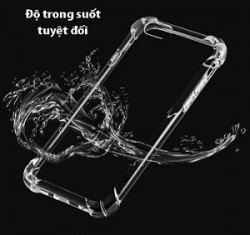 Ốp lưng iPhone 5 5s trong suốt chống sốc